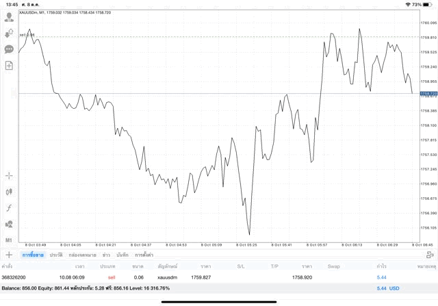 การลงทุน ทอง ผ่านเน็ต กับ Exness