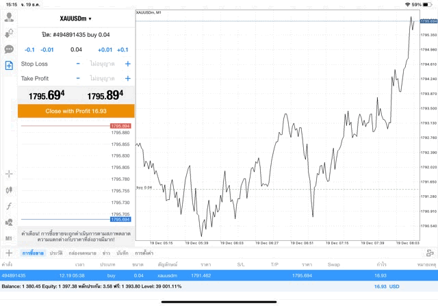 ทองออนไลน์ Exness