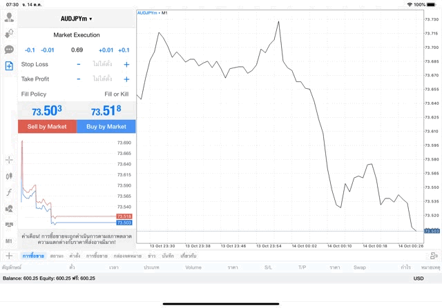 Application mt5 MetaTrader5